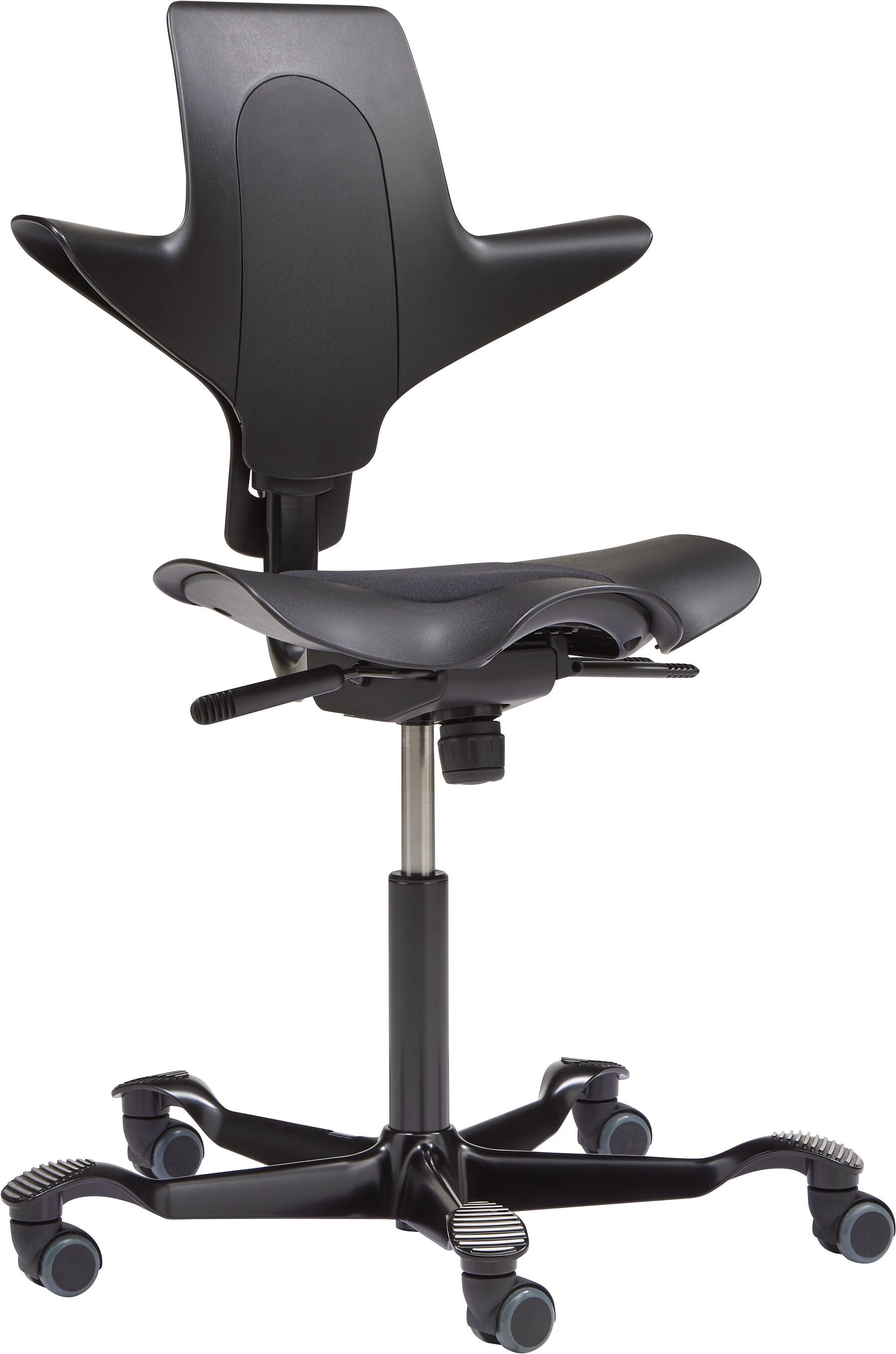 HAG CAPISCO PULS Bürostuhl - Schwarz / B: 73.0 cm x T: 73.0 cm x H: 85.5 cm