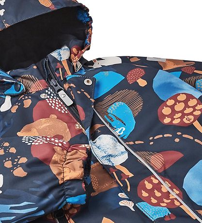 Reima Schneeanzug - Puhuri - Navy m. Print
