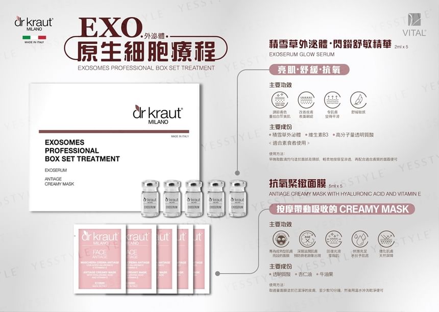 dr kraut - Exosomes Professional Box Set Treatment