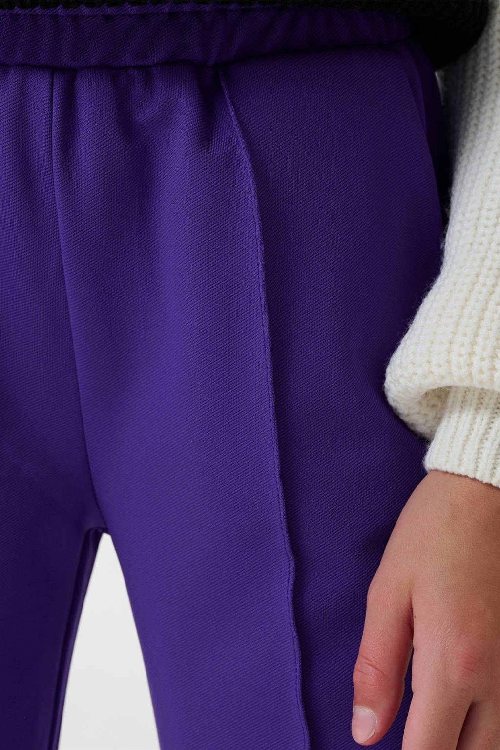 Shoeby wide leg broek paars