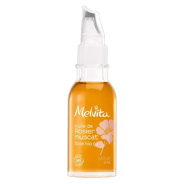 Óleo de Beleza Orgânico de Rosa Mosqueta Melvita 50ml