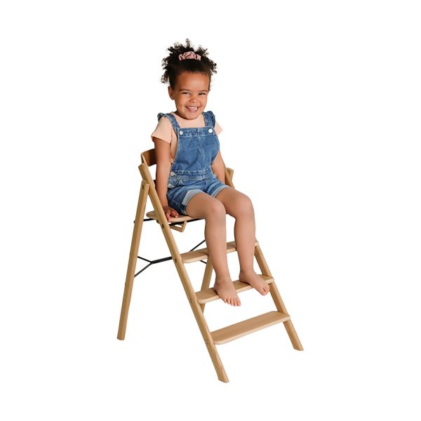 KAOS Klapp Kinderstoel - Inklapbaar - Oak Natural