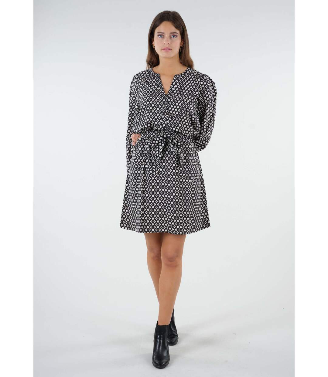 Robe imprimé geométrique DAYIA