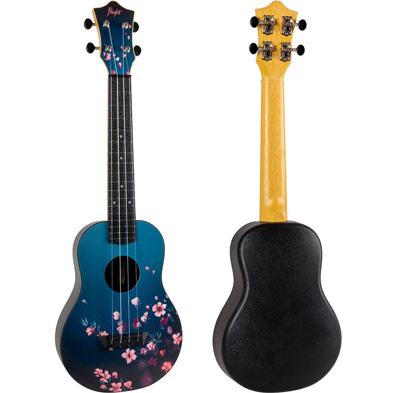 Flight Travel Series TUC Sakura concert ukelele met gigbag