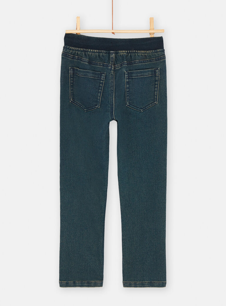 Jean denim fourré pour garçon