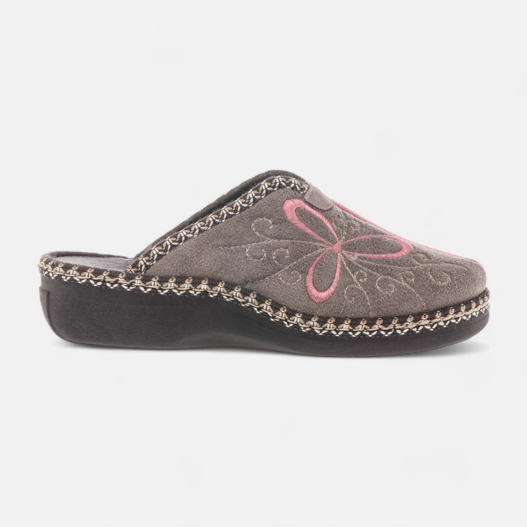 Pantoufles mules Femme noir