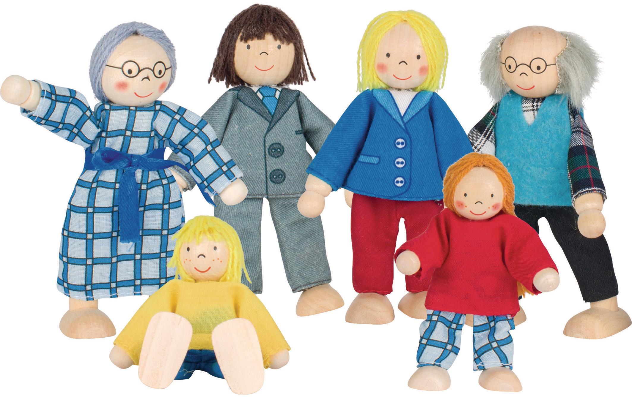 Biege Puppe City FamilieBewegliche Spielzeugpuppen