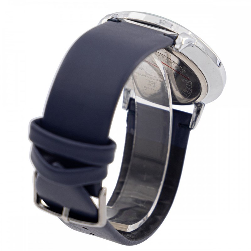 Montre Homme M. JOHN bracelet Cuir Bleu