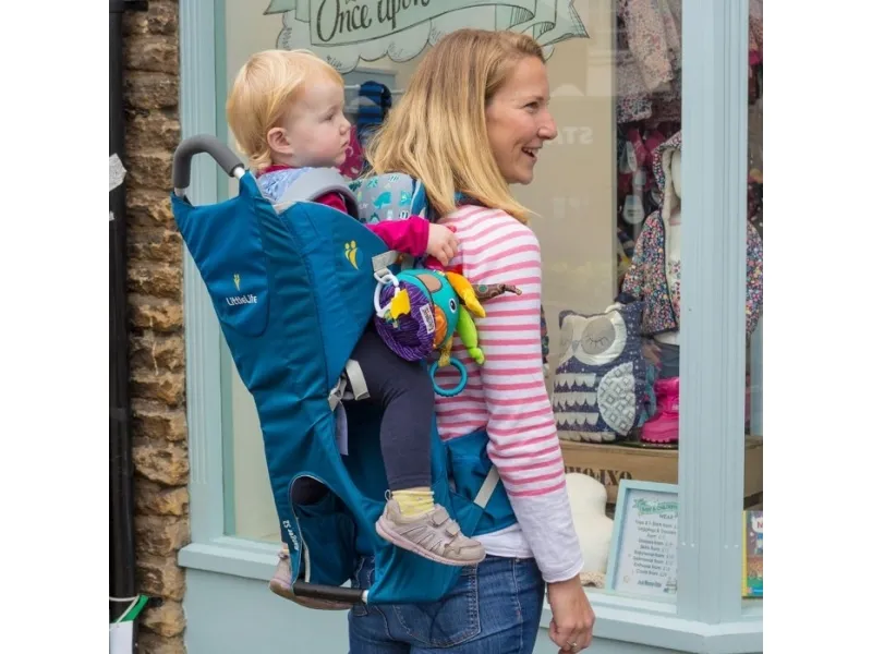 Littlelife Ranger S2, Baby bærerygsæk, Dreng/Pige, 20 kg, Blå, Stof