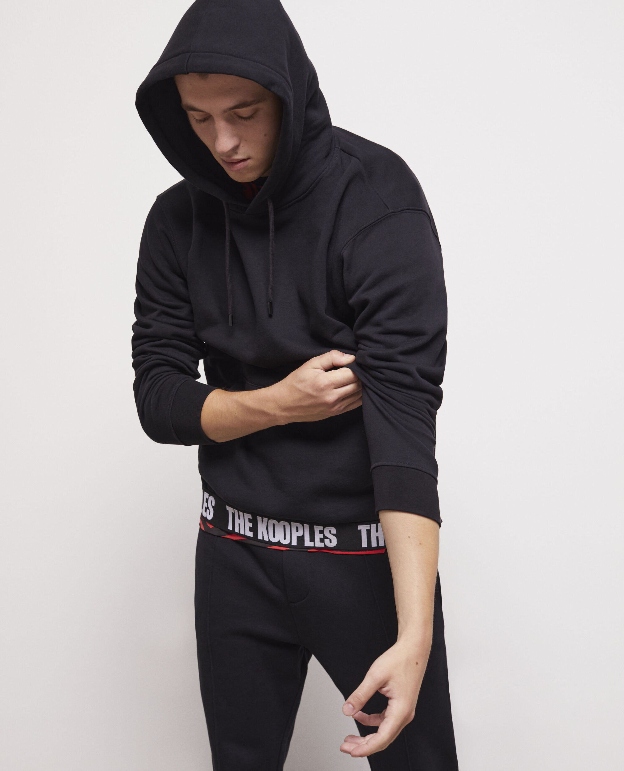 Sweatshirt logo The Kooples noir