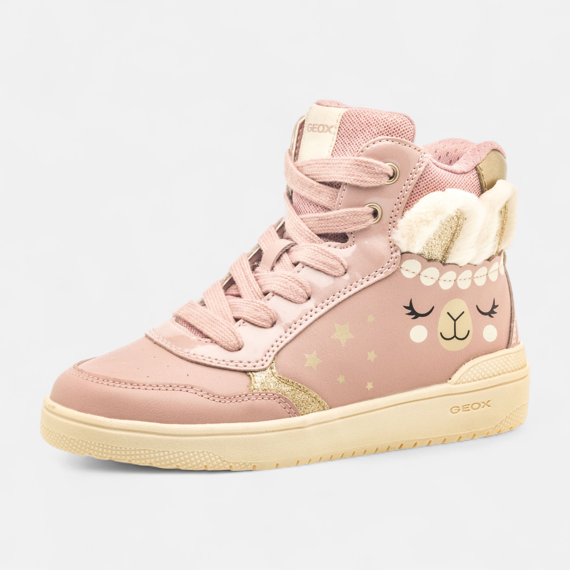 Baskets basses Fille rose