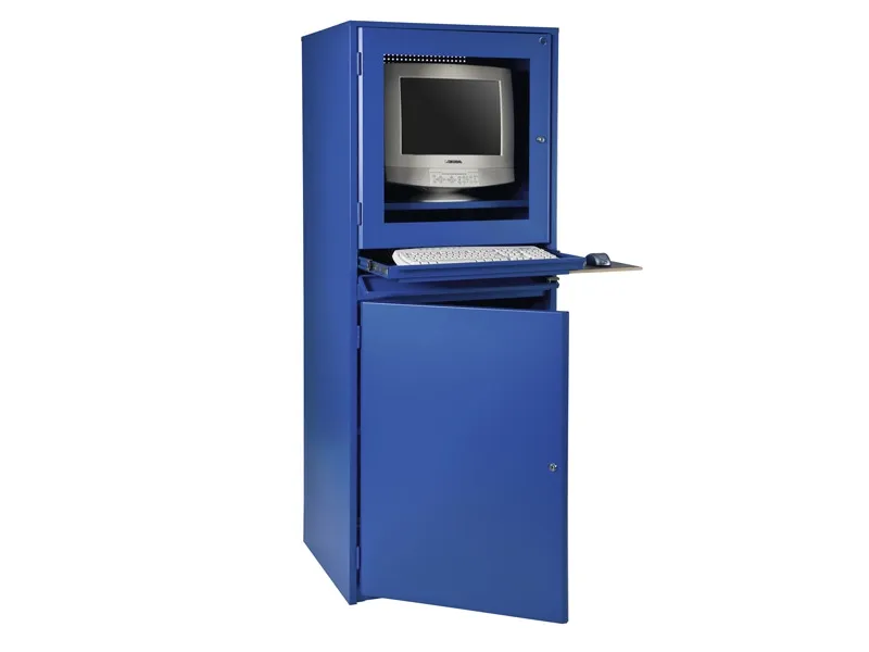 PC - Computerskab Blå GBP Helsvejst