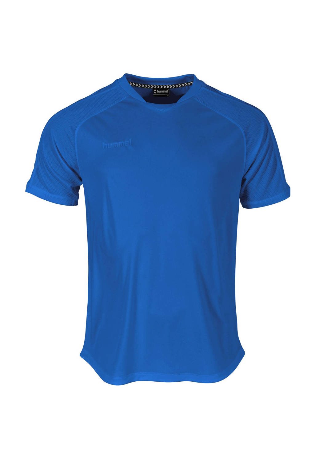 hummel junior voetbalshirt blauw