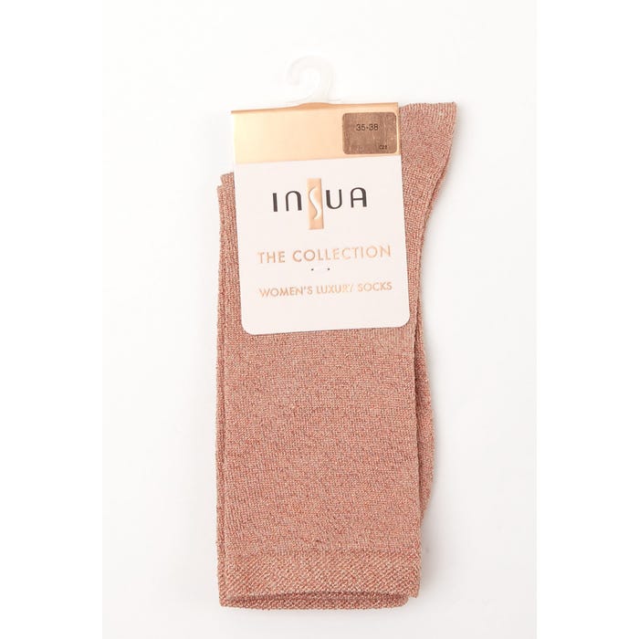inSua THE COLLECTION-Sokken effen glitter - inSua The Collection