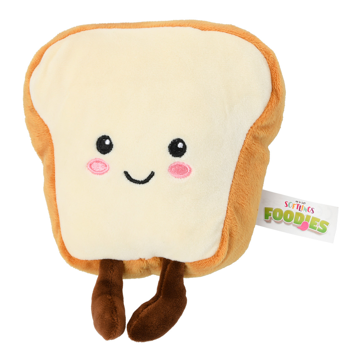 Topolino Softlings Foodies Crumb mit Gesicht hellbraun / weiss