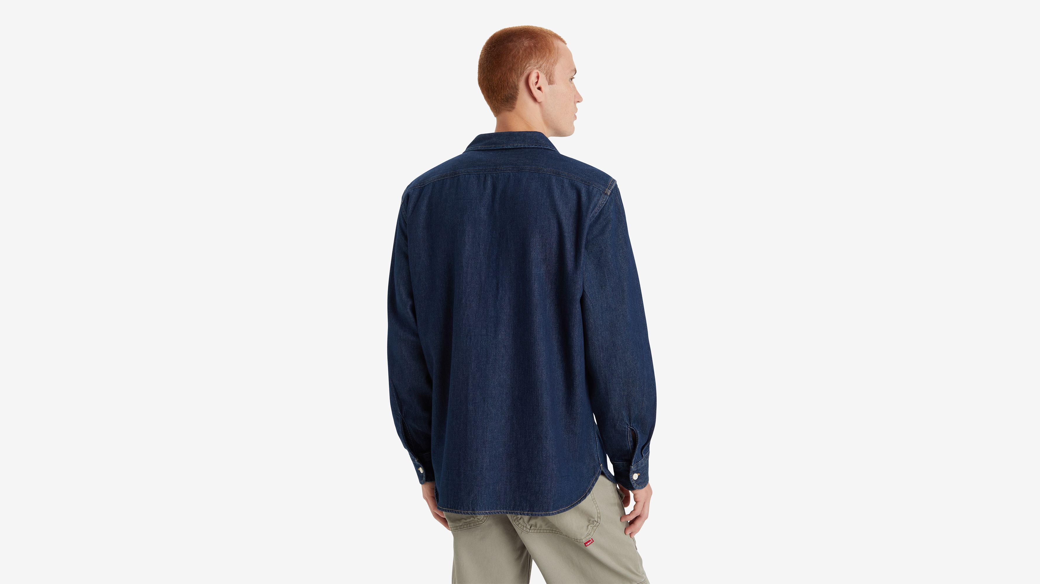 Chemise Workwear Classic Worker - Rockledge Rinse - Bleu