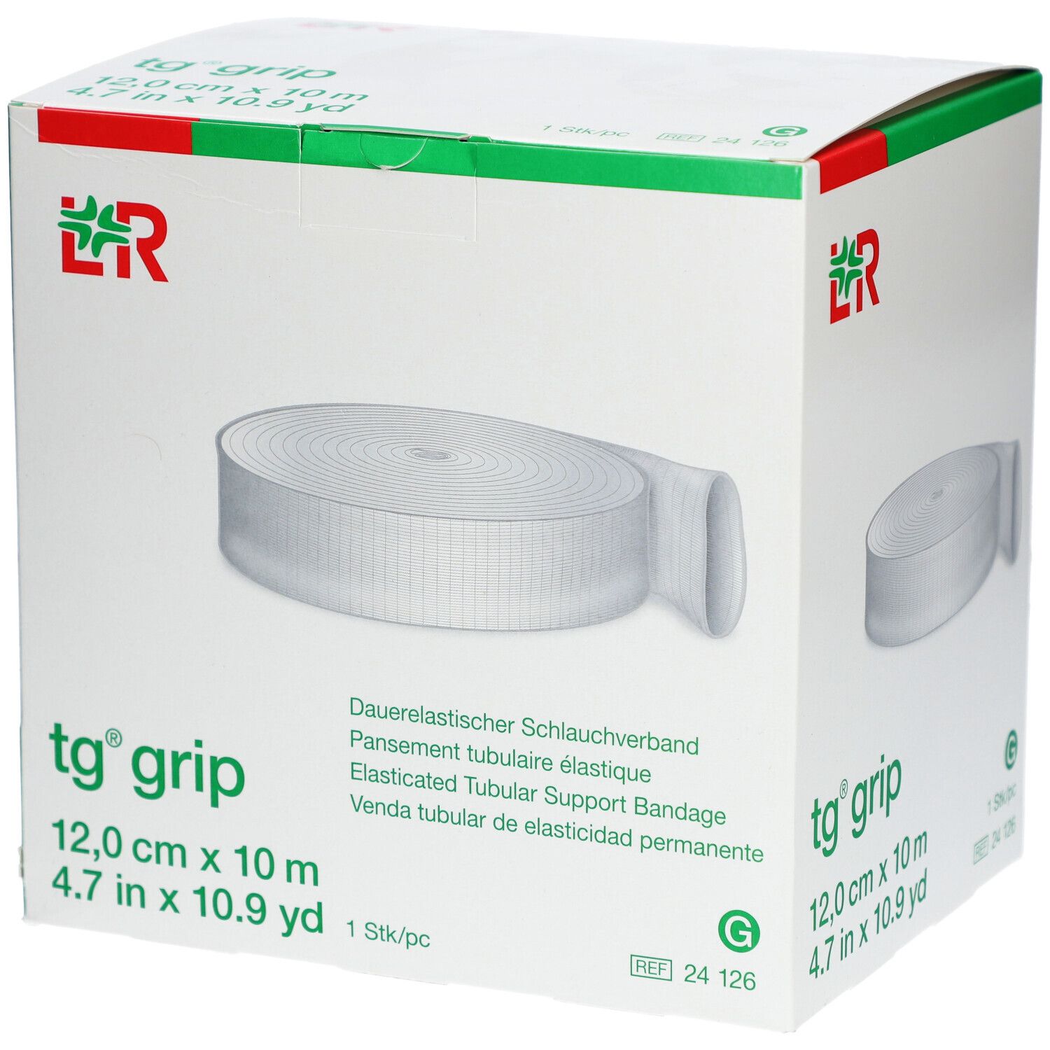 TG Grip Stütz-Schlauchverband G, 12 cm x 10 m
