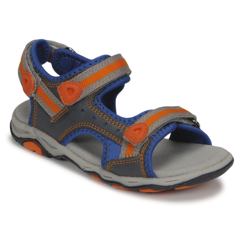 Kickers - KIWI - Bleu / Orange