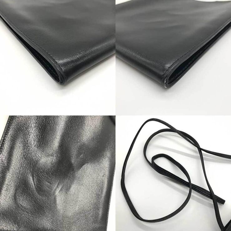 Hermès Vintage Hermès Crossbody Bag Black