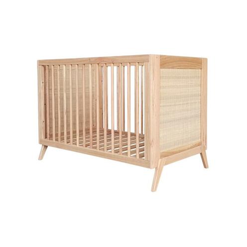 Lit bébé évolutif 60x120 MARELIA BOIS Naturel - THEO