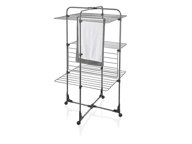 Leifheit Tower 270 Tørrestativ 68 x 68 x 126 cm Black