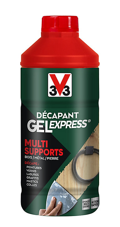 Décapant Gel Express V33 multi supports 1L