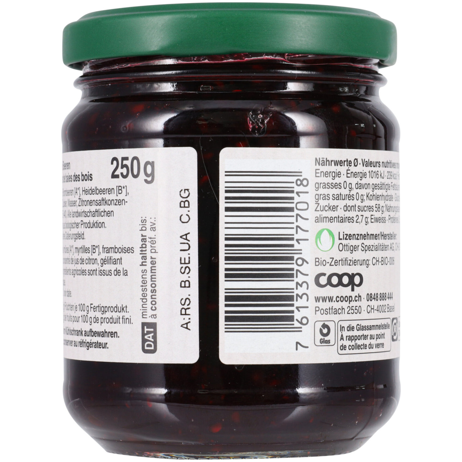Naturaplan Bio Konfitüre Waldbeeren