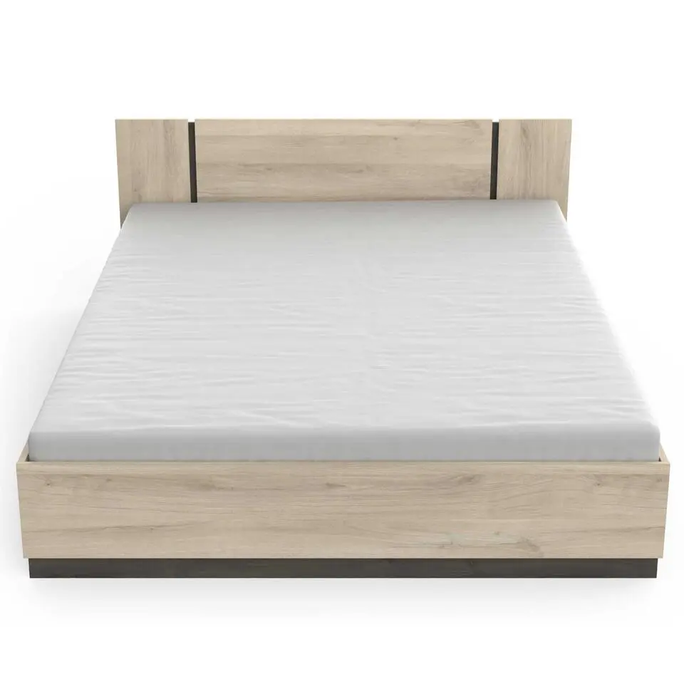 Bed Waylon 160 x 200 cm-Kronberg eik/Waterford eik