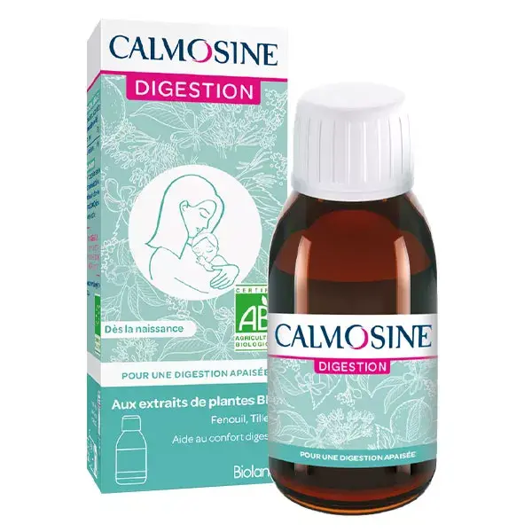 Calmosine Digestion Bio Boisson Apaisante Confort Digestif Bébé 100ml