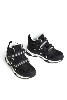 Nordbjørn Mercury Mid WP  Fleecefôrede Sneakers, Black/White