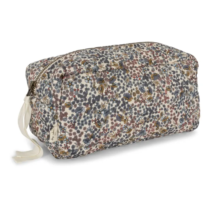 Konges Sløjd Trousse de toilette Vivi fleur en coton bio