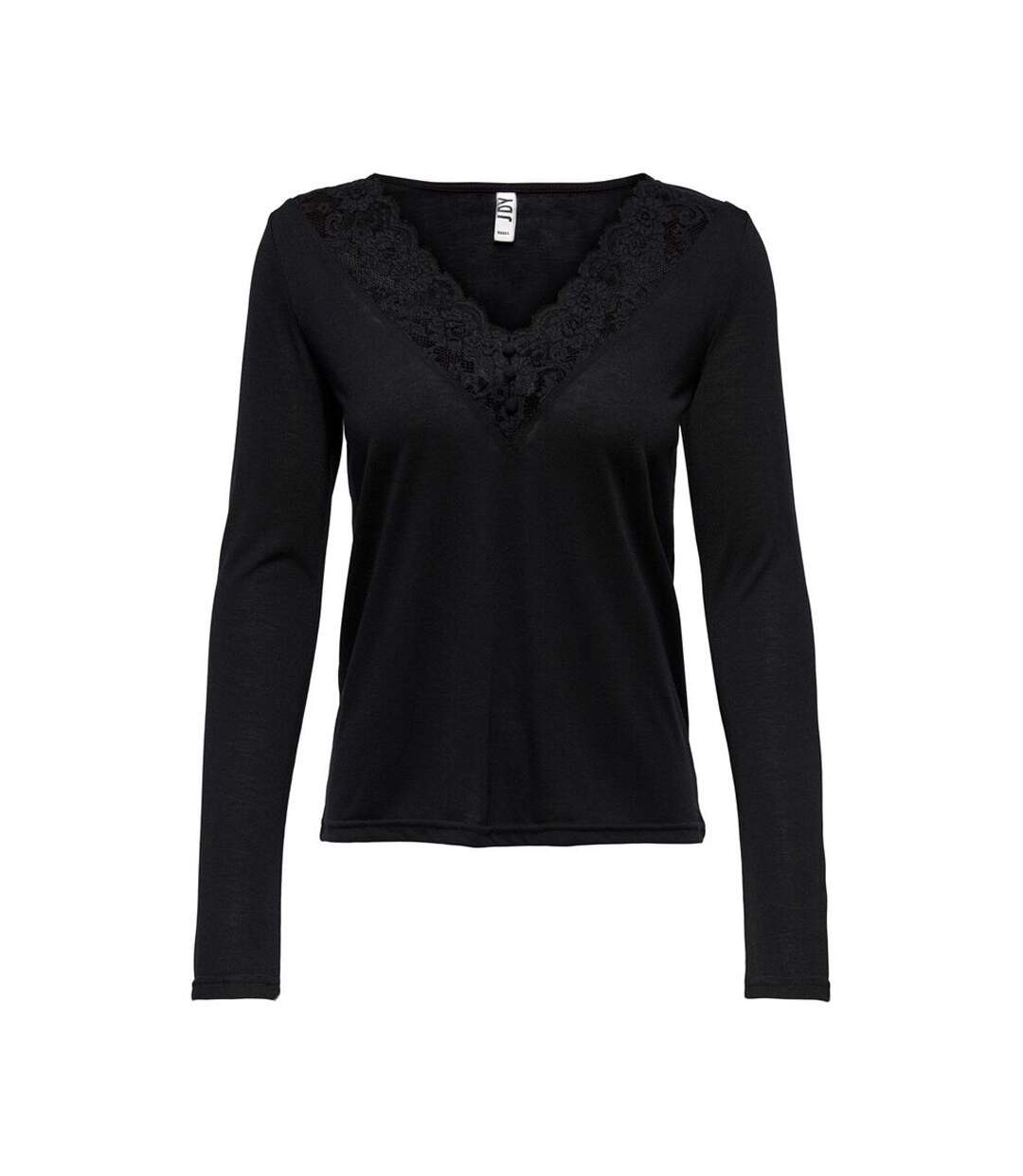 Top Noir Femme Finitions Dentelle Femme JDYKIMMIE