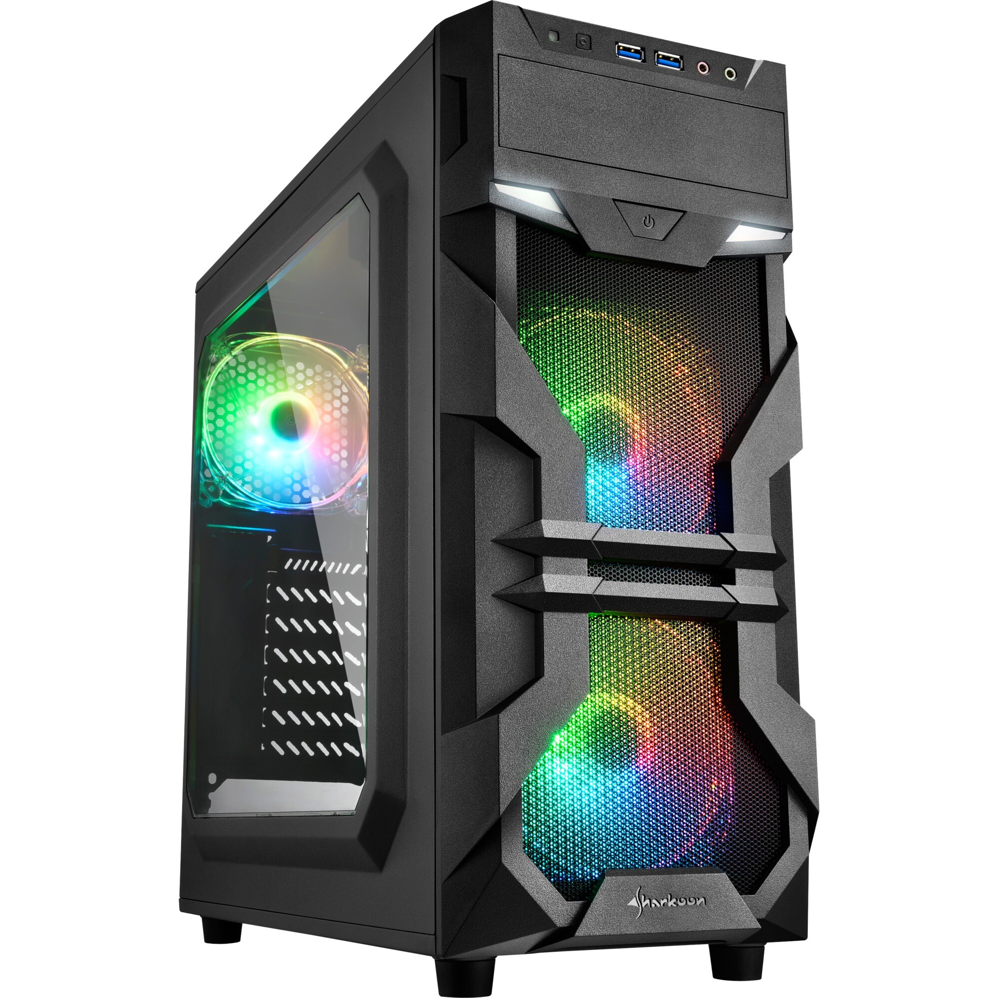 Sharkoon Tower-Gehäuse VG7-W RGB