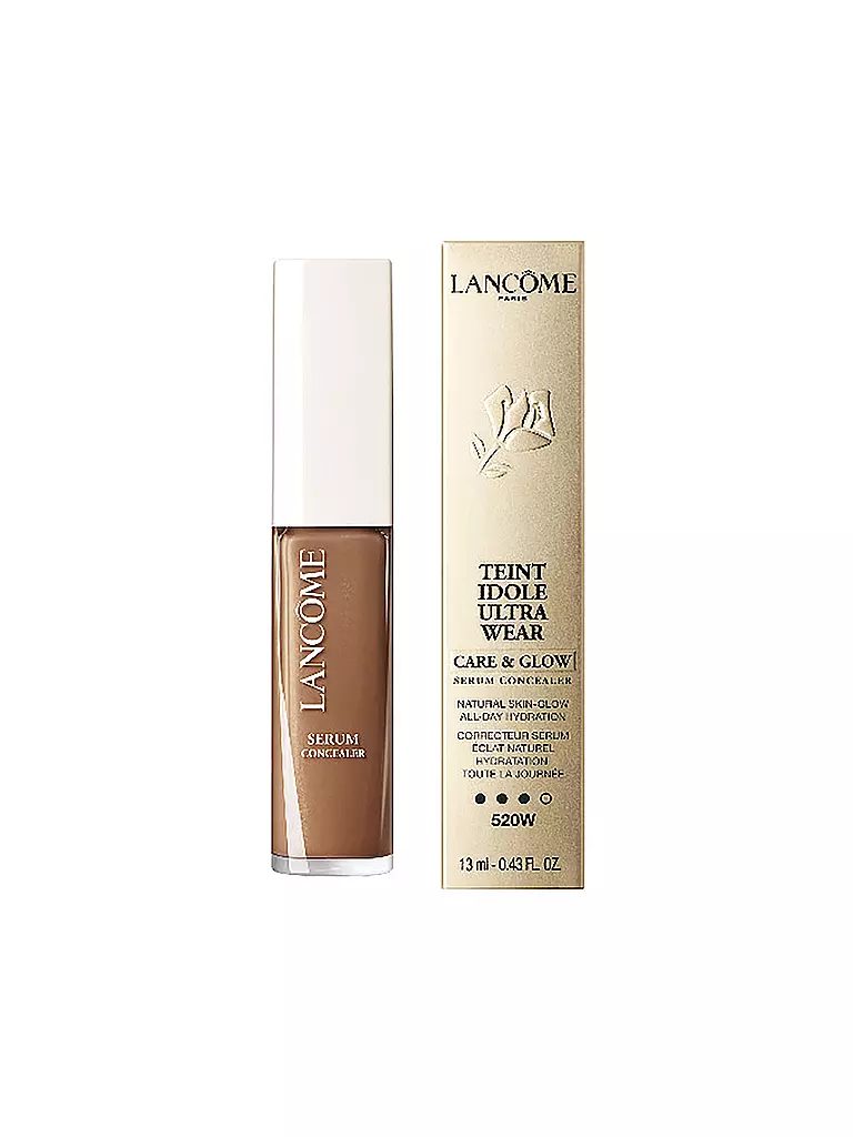 LANCÔME Teint Idole Ultra Wear Skin-Glow Concealer (520W) braun