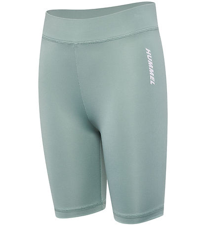 Hummel Radlershorts - hmlLuna Strumpfhose - Eisberg Green