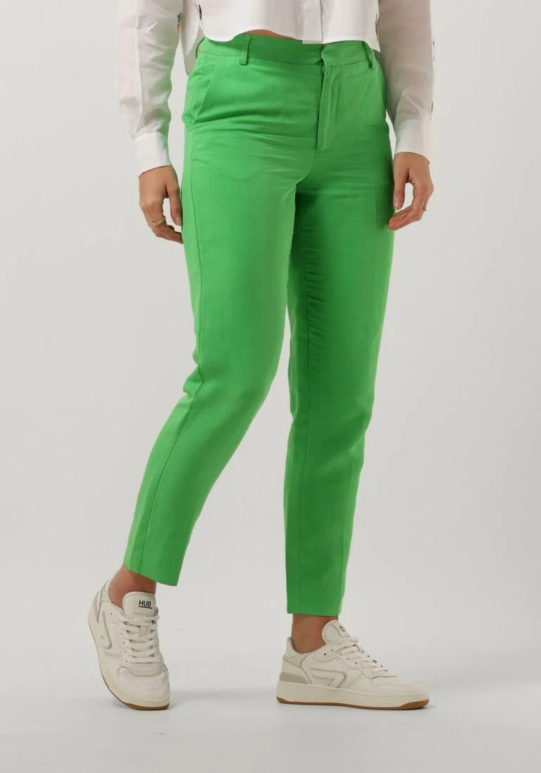SCOTCH & SODA mint scotch & soda pantalon lowry - mid rise slim summer event trousers