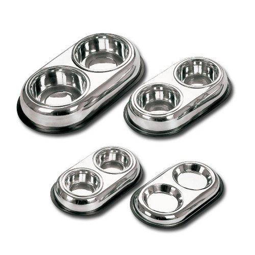 Alimentador duplo para animais de estimação TK-Pet