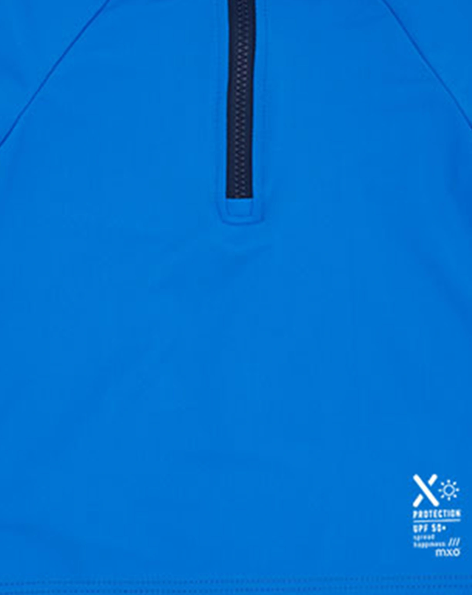 Langarm-Badeshirt FUN in blau