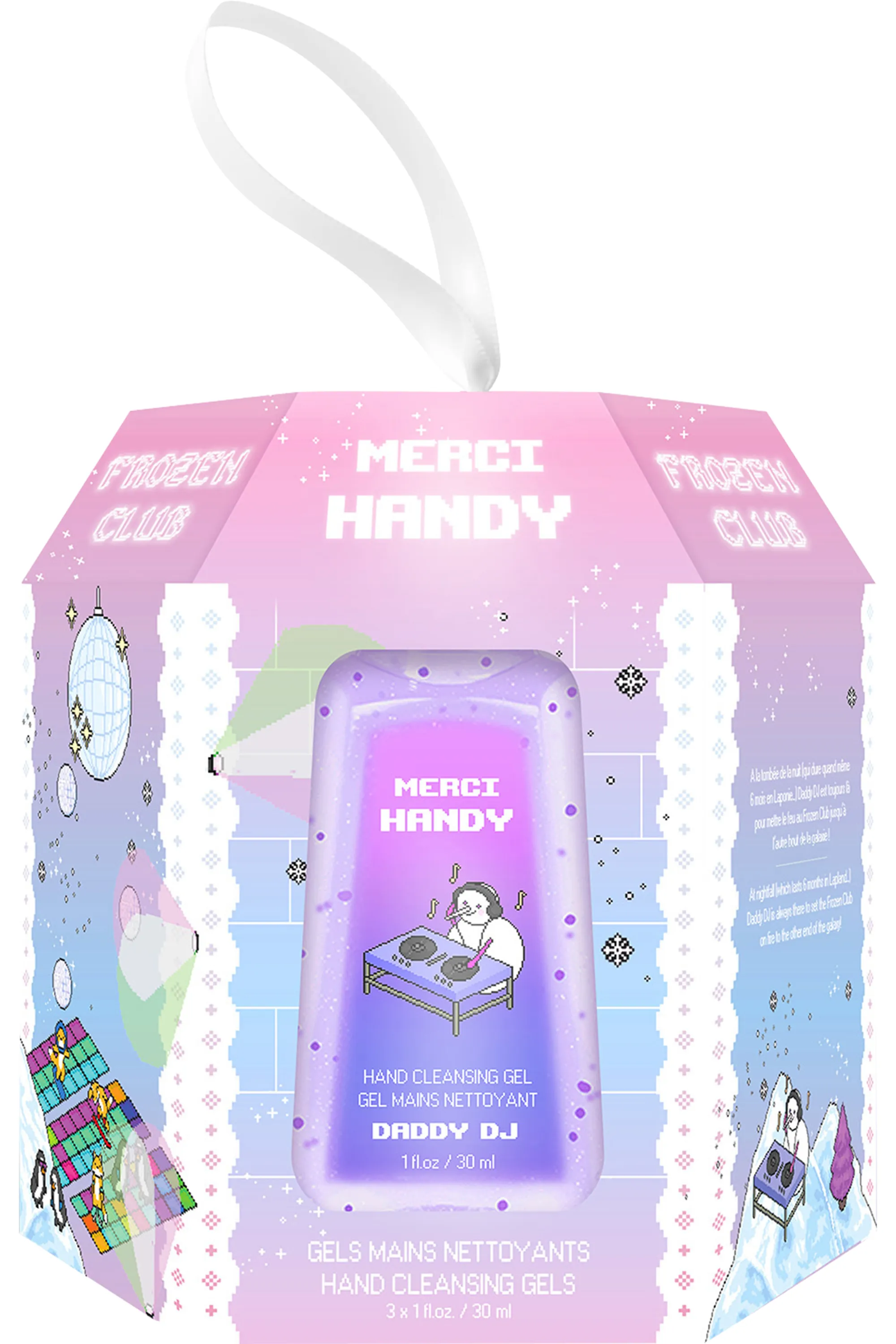 Merci Handy Kit de 3 gels main Frozen Club-90 ml