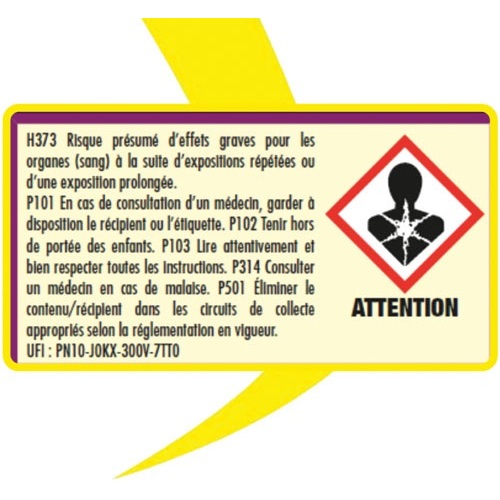 Appât pâte - fluo - souris - 50 g - 10 sachets de 5 g