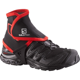 Salomon Trail Gaiters High Gamaschen Black