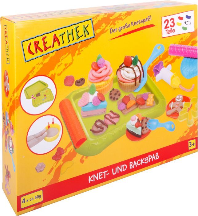 Kreativ-Set KNET- UND BACKSPAß 23-teilig