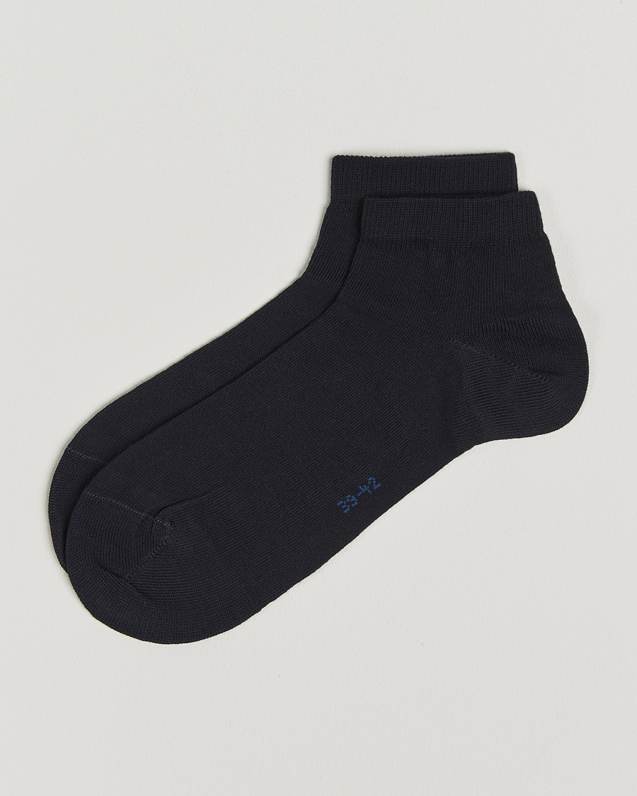 Falke Happy 2-Pack Cotton Sneaker Socks Dark Navy