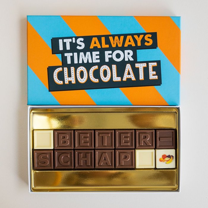 Chocolade telegram | Beterschap | 133g