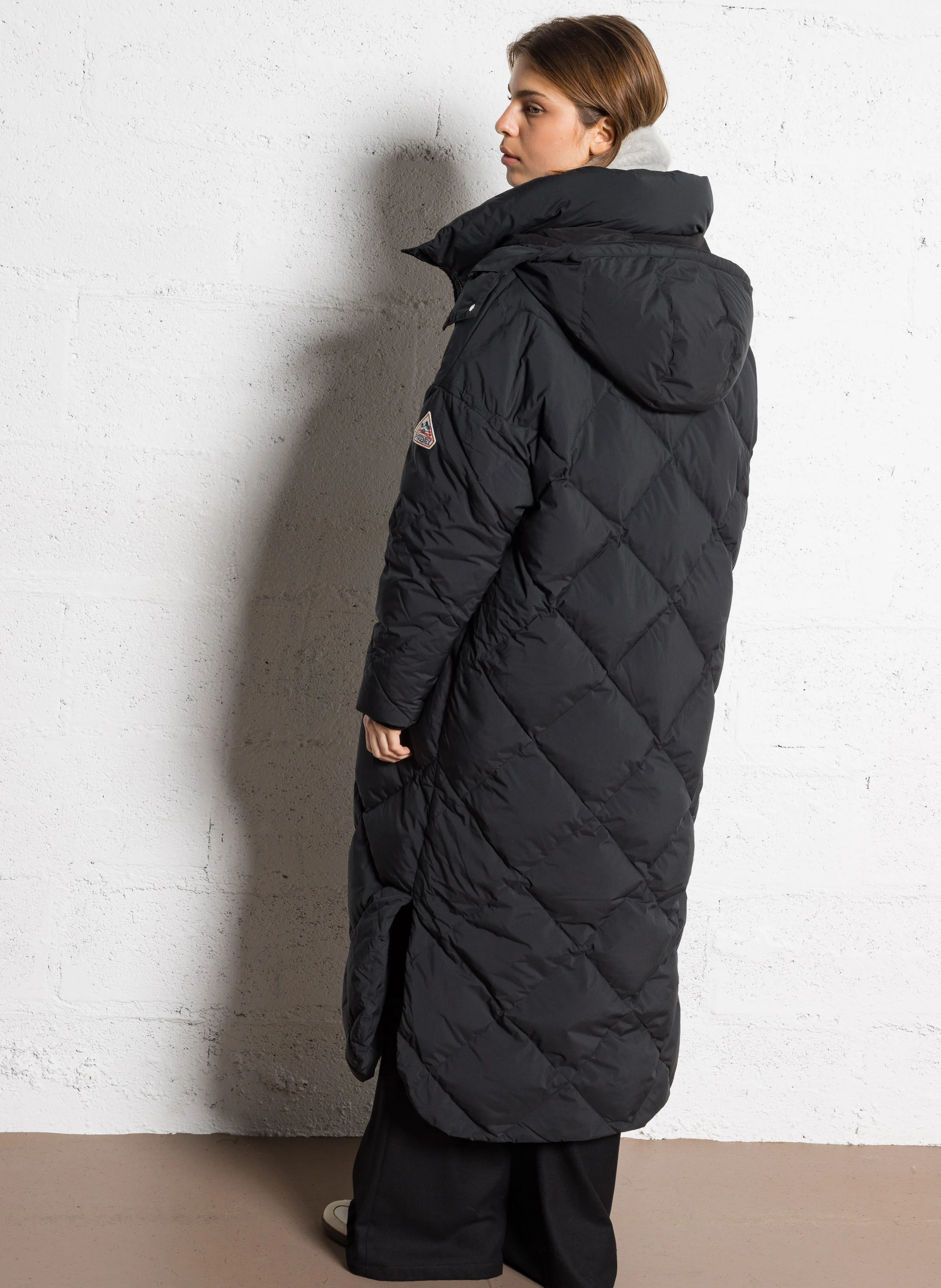 ADELE COAT - Doudoune col montant| Noir