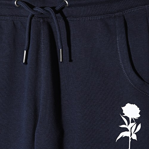 Pantalon Jogging Enfant Roses Bleu Marine