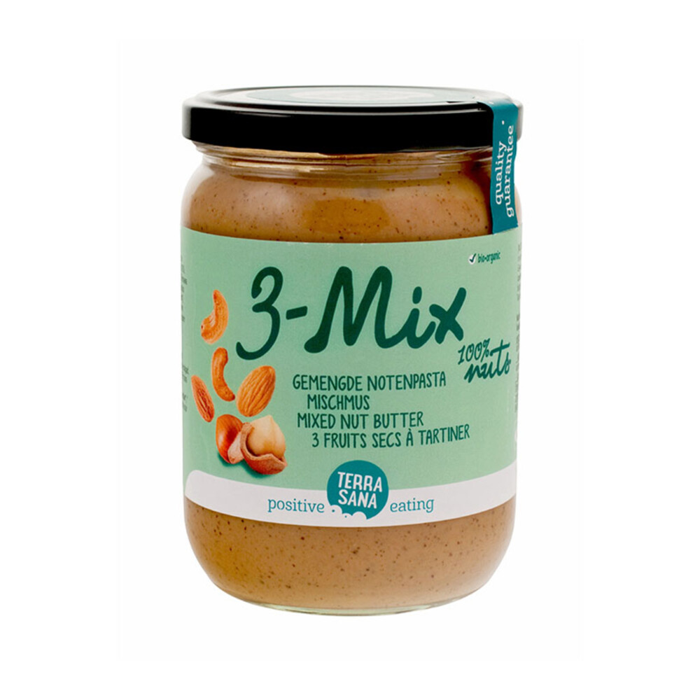 Terrasana Notenpasta 3 Mix500 gr