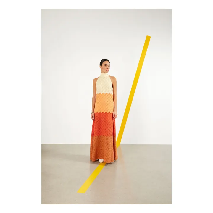 Maria de la Orden Robe Dalia | Orange