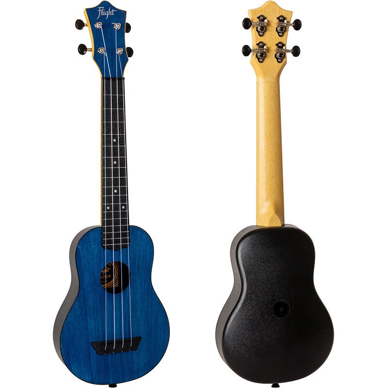Flight Travel Series TUSL35 Dark Blue Concert Scale sopraan ukelele met gigbag