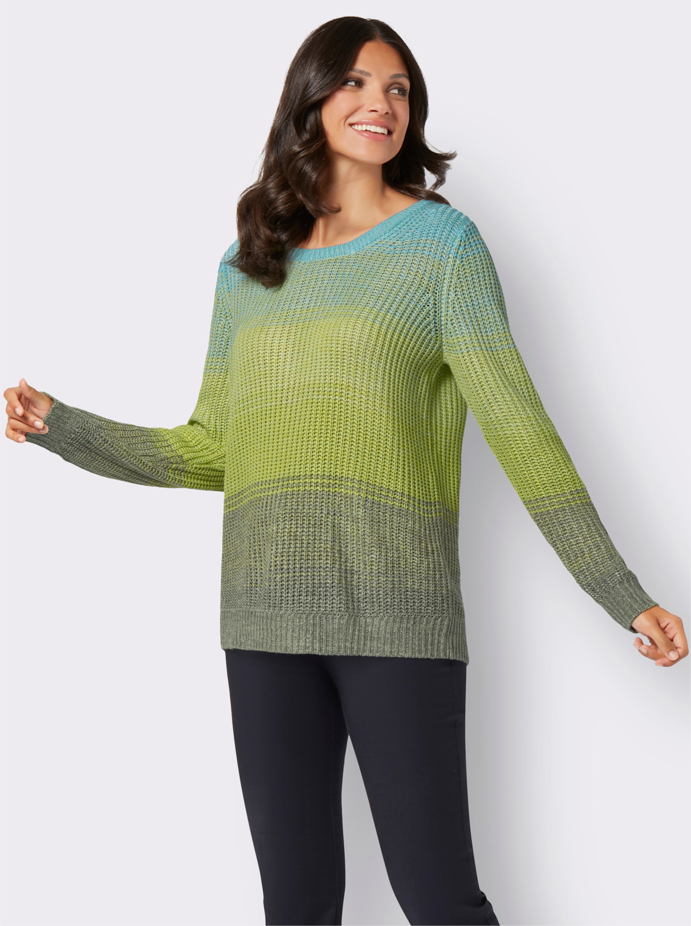 Pullover mit Farbverlauf